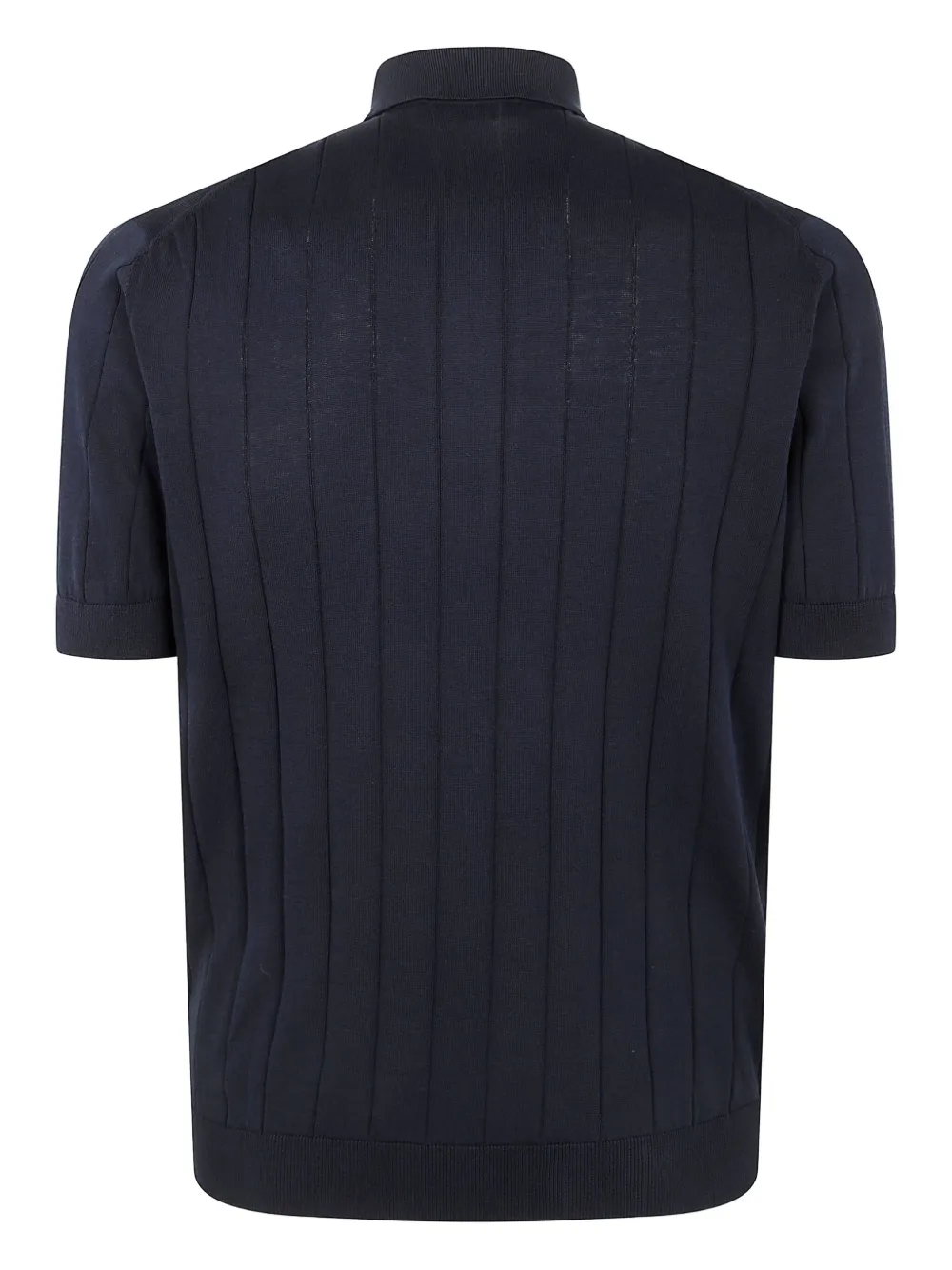 Filippo De Laurentiis knitted polo shirt - Blauw