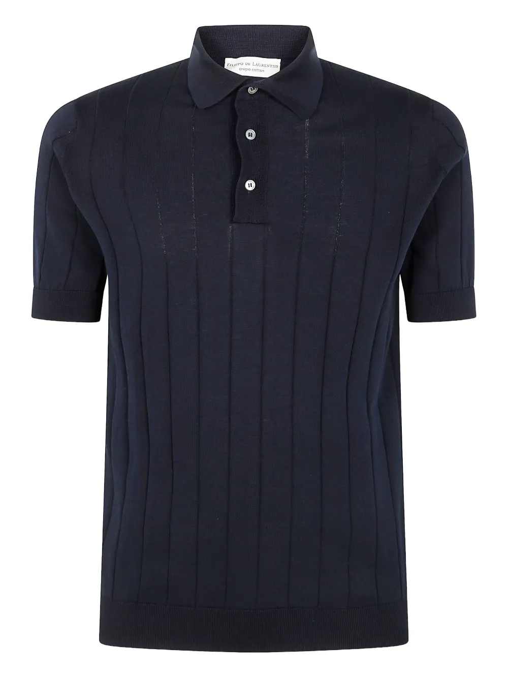 knitted polo shirt