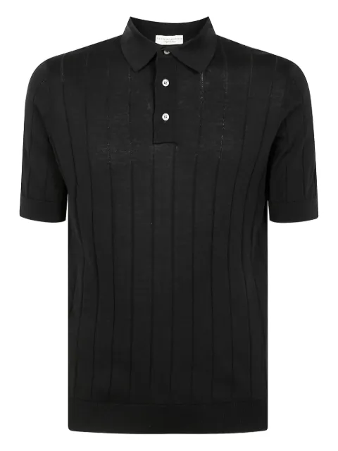 Filippo De Laurentiis stripe-detail polo shirt