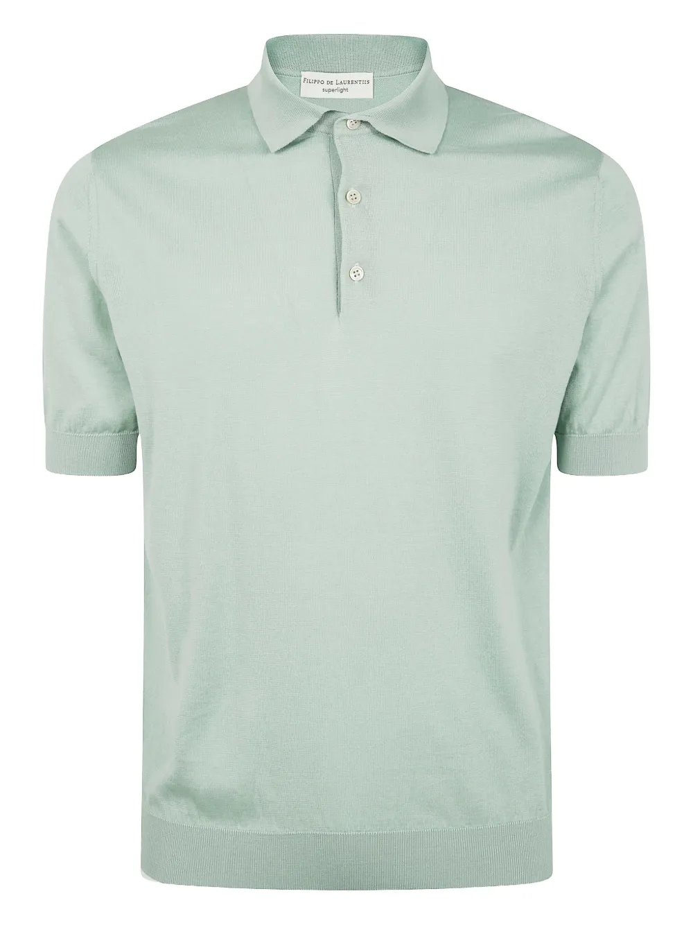 knitted polo shirt