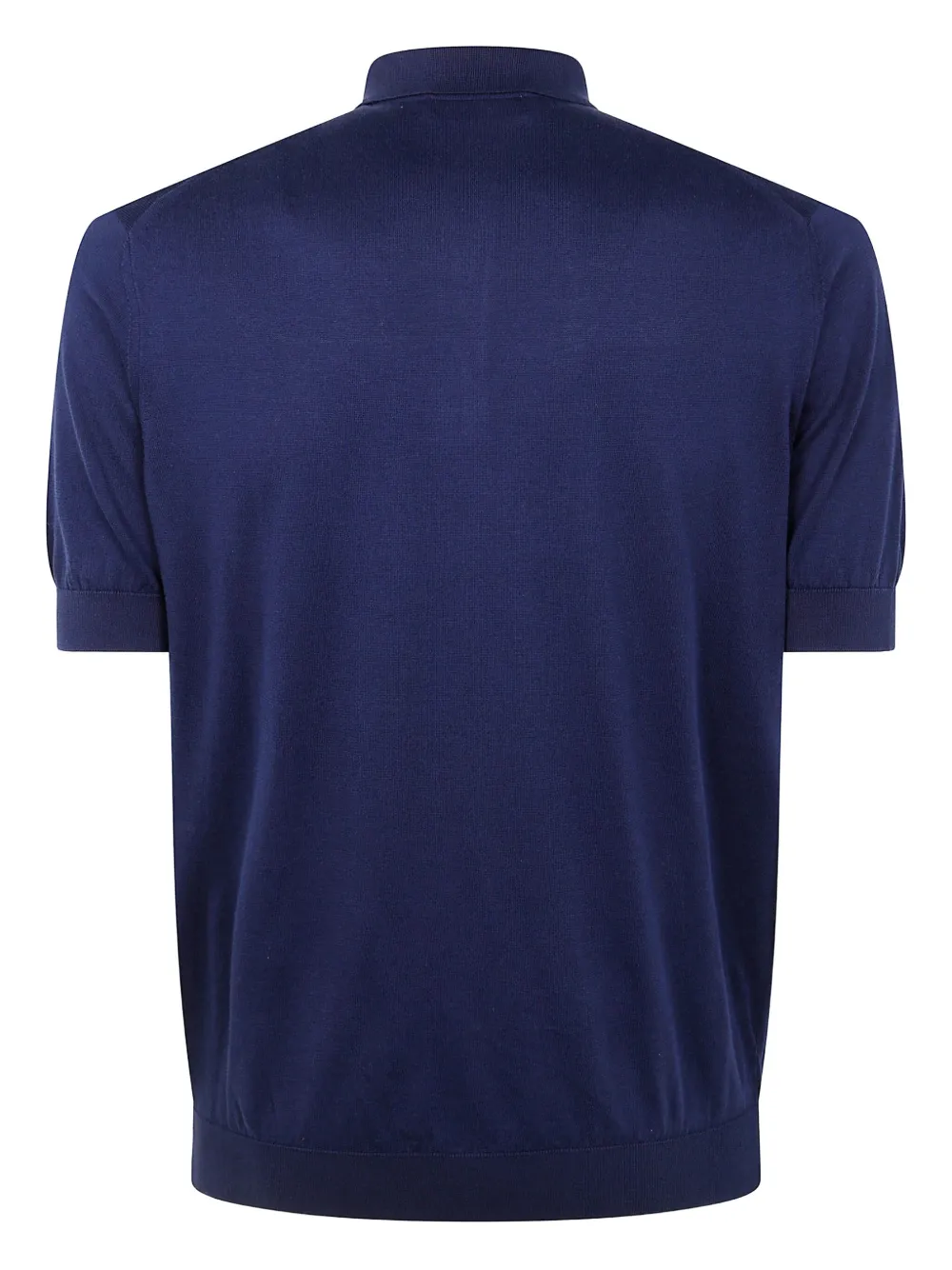 Filippo De Laurentiis knitted polo shirt - Blauw