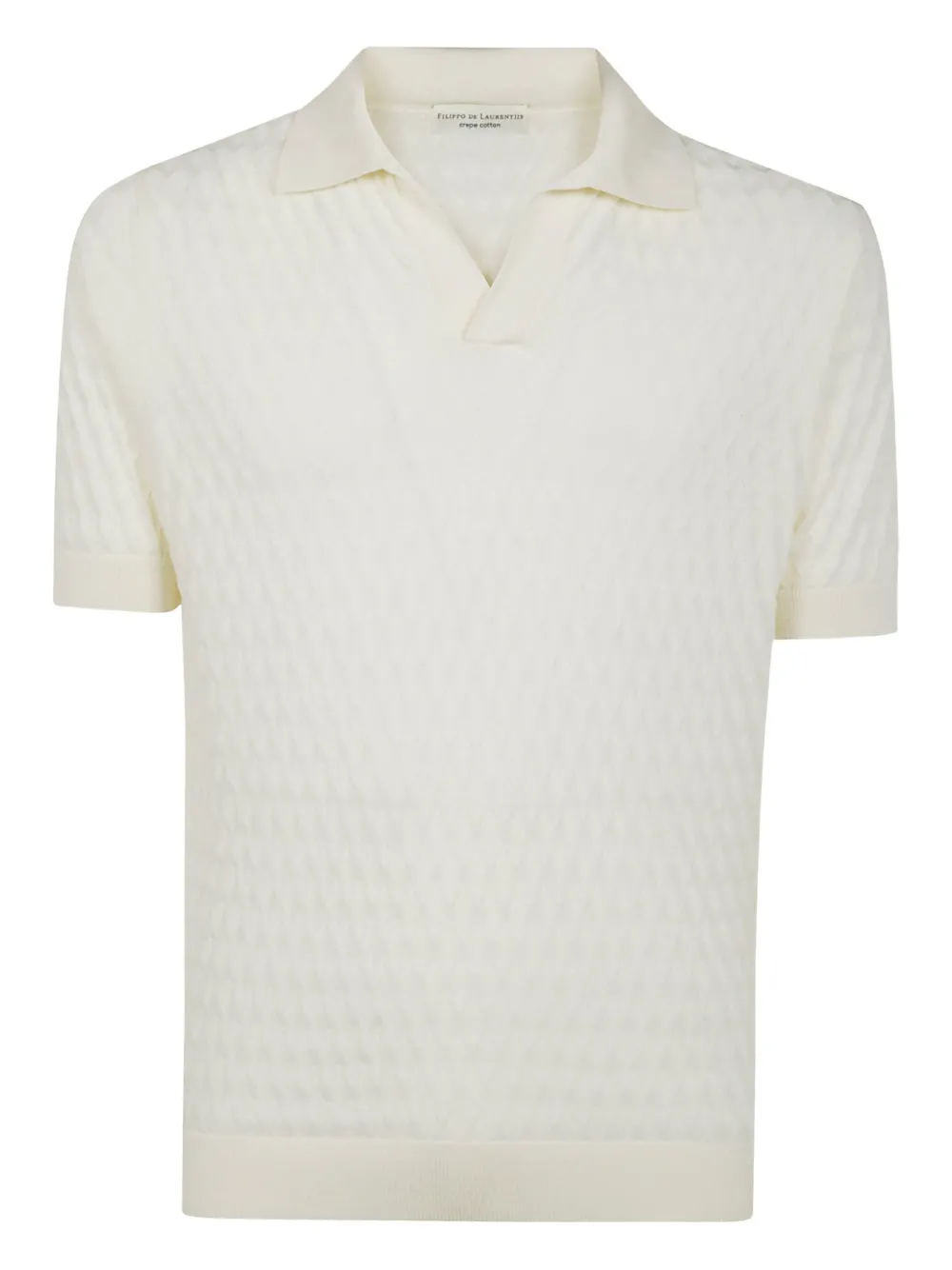 Filippo De Laurentiis Gebreid T-shirt Wit