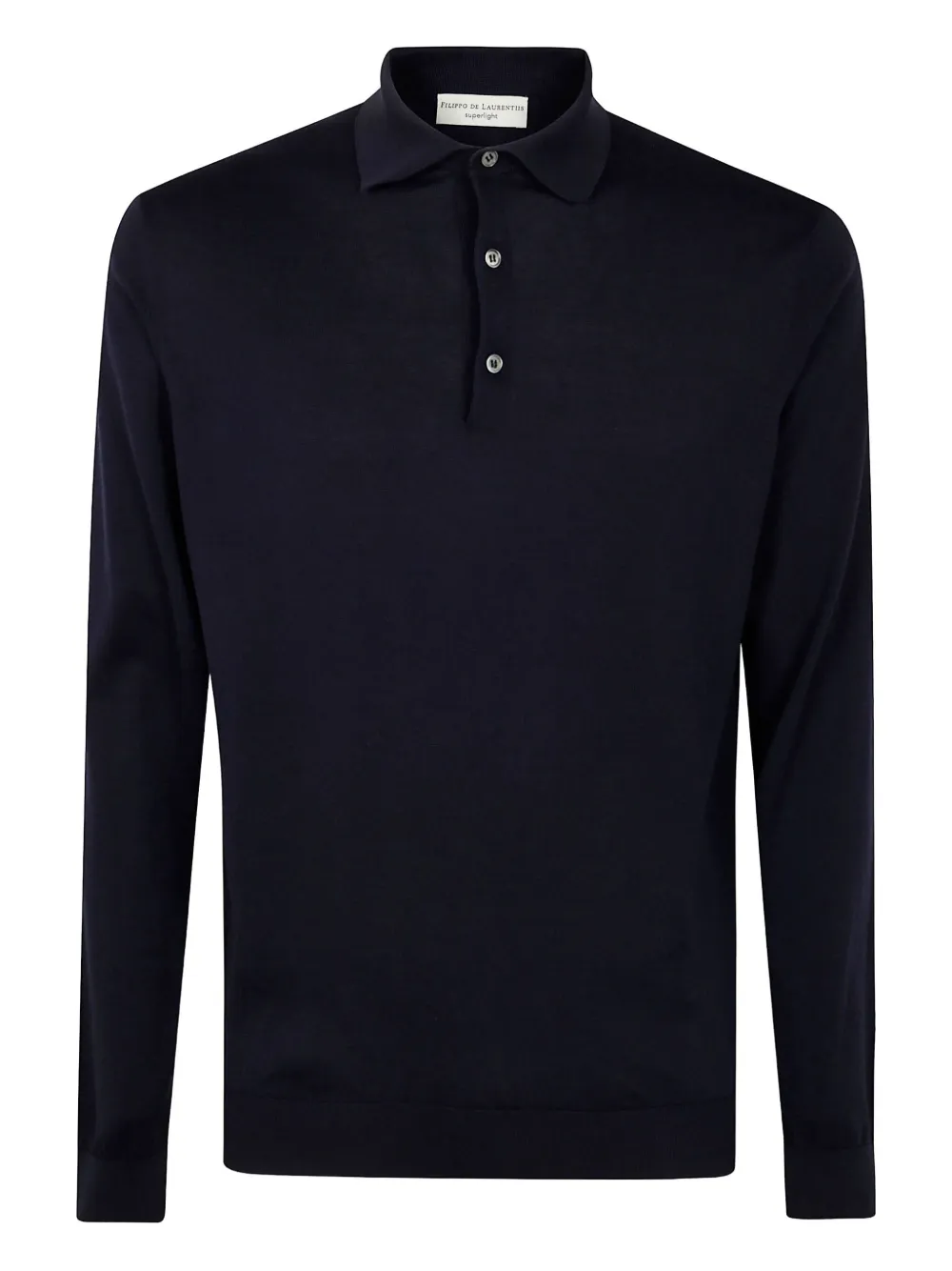 long-sleeve polo shirt