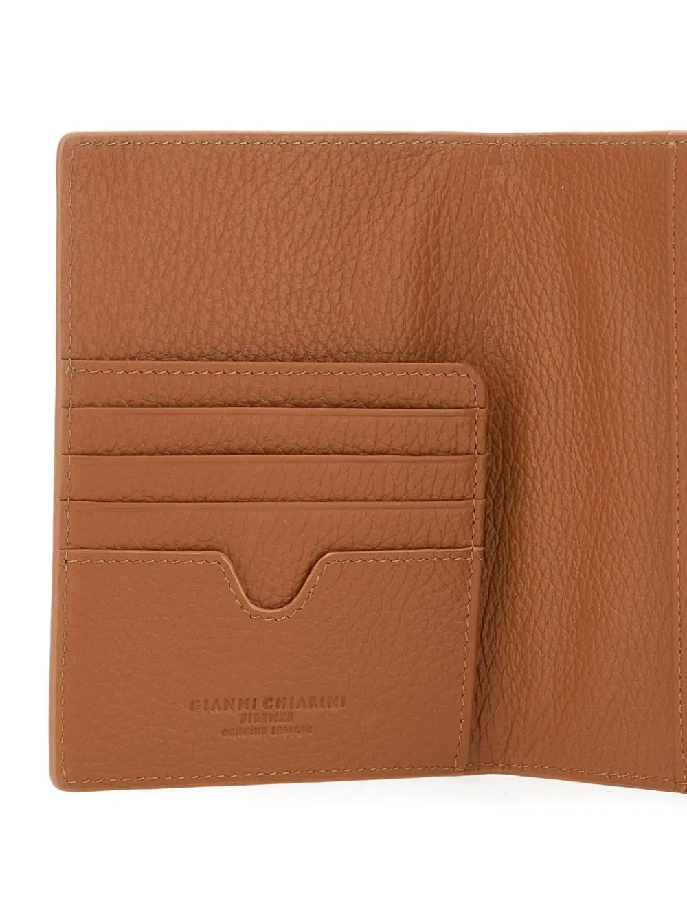 GIANNI CHIARINI Leren portemonnee Bruin