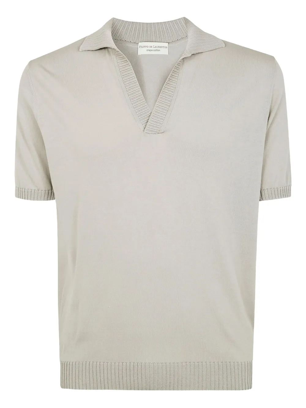 Filippo De Laurentiis Gebreid T-shirt Grijs