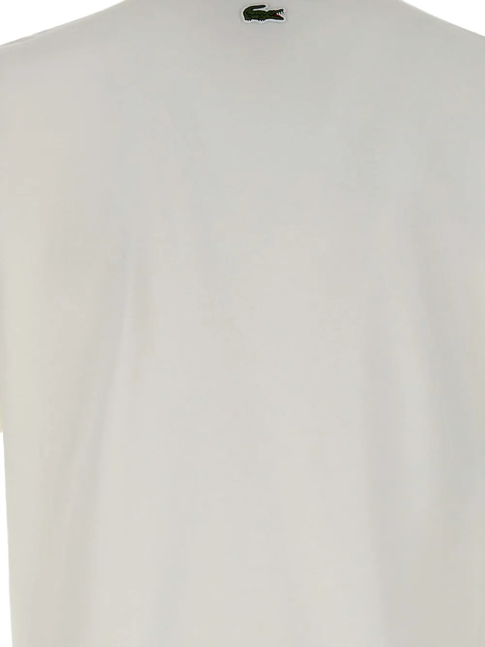 Lacoste Katoenen T-shirt Wit
