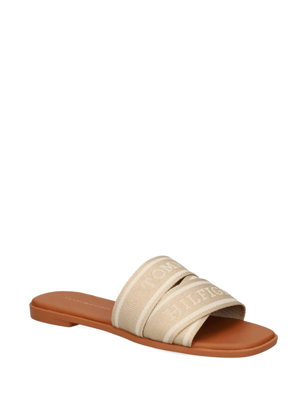 Tommy Hilfiger stripe-band slide sandals | Flat Sandals | Image 2