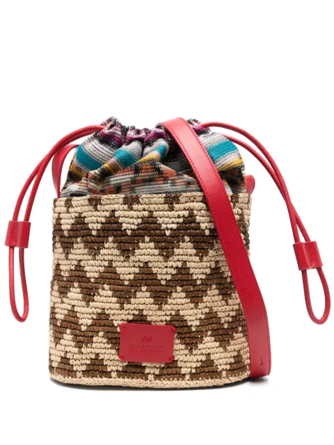 Missoni woven bucket bag