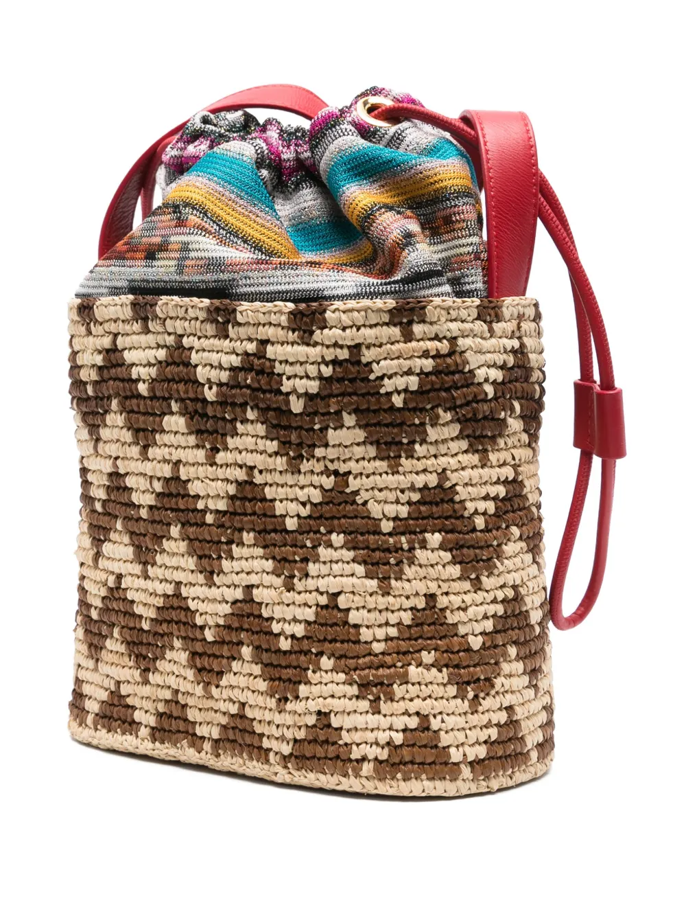 MISSONI WOVEN BUCKET BAG