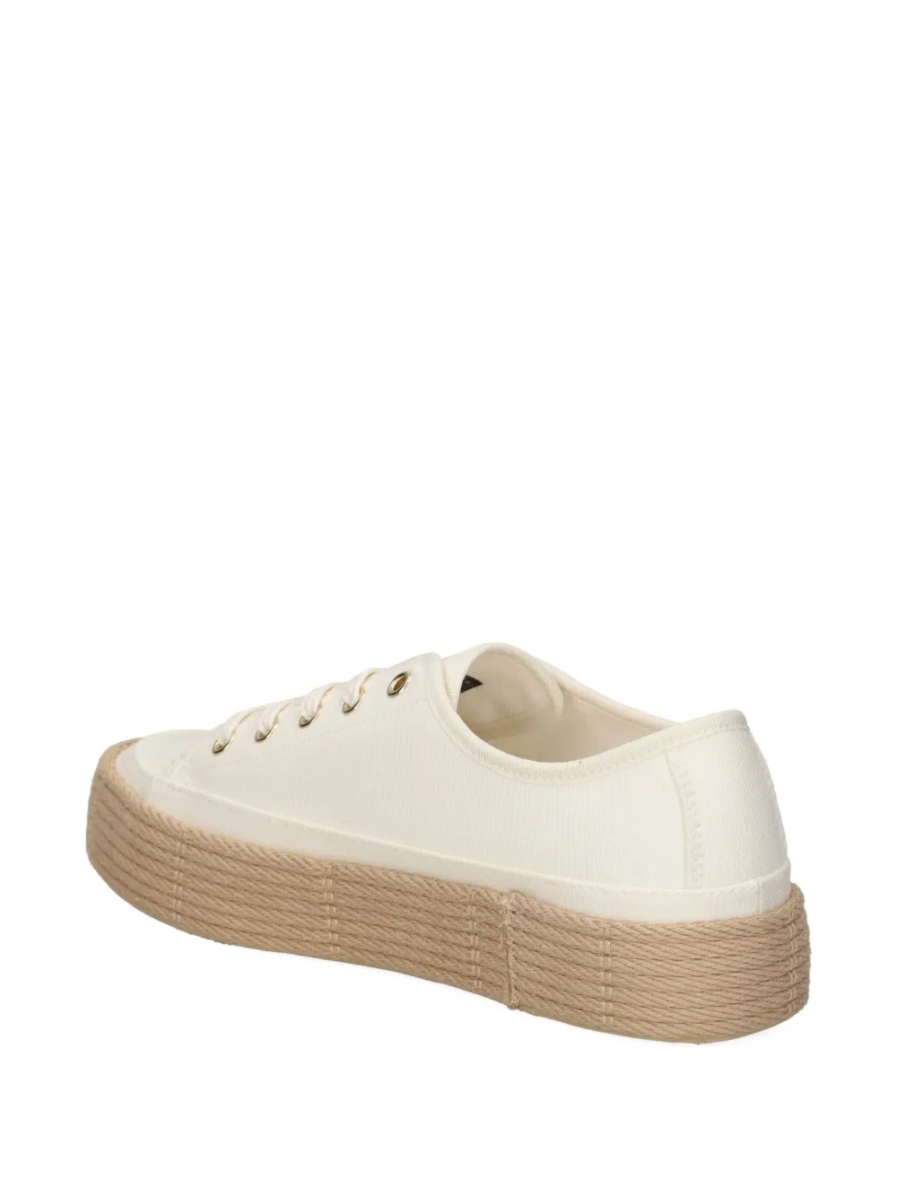 Tommy Hilfiger platform lace-up sneakers Neutrals