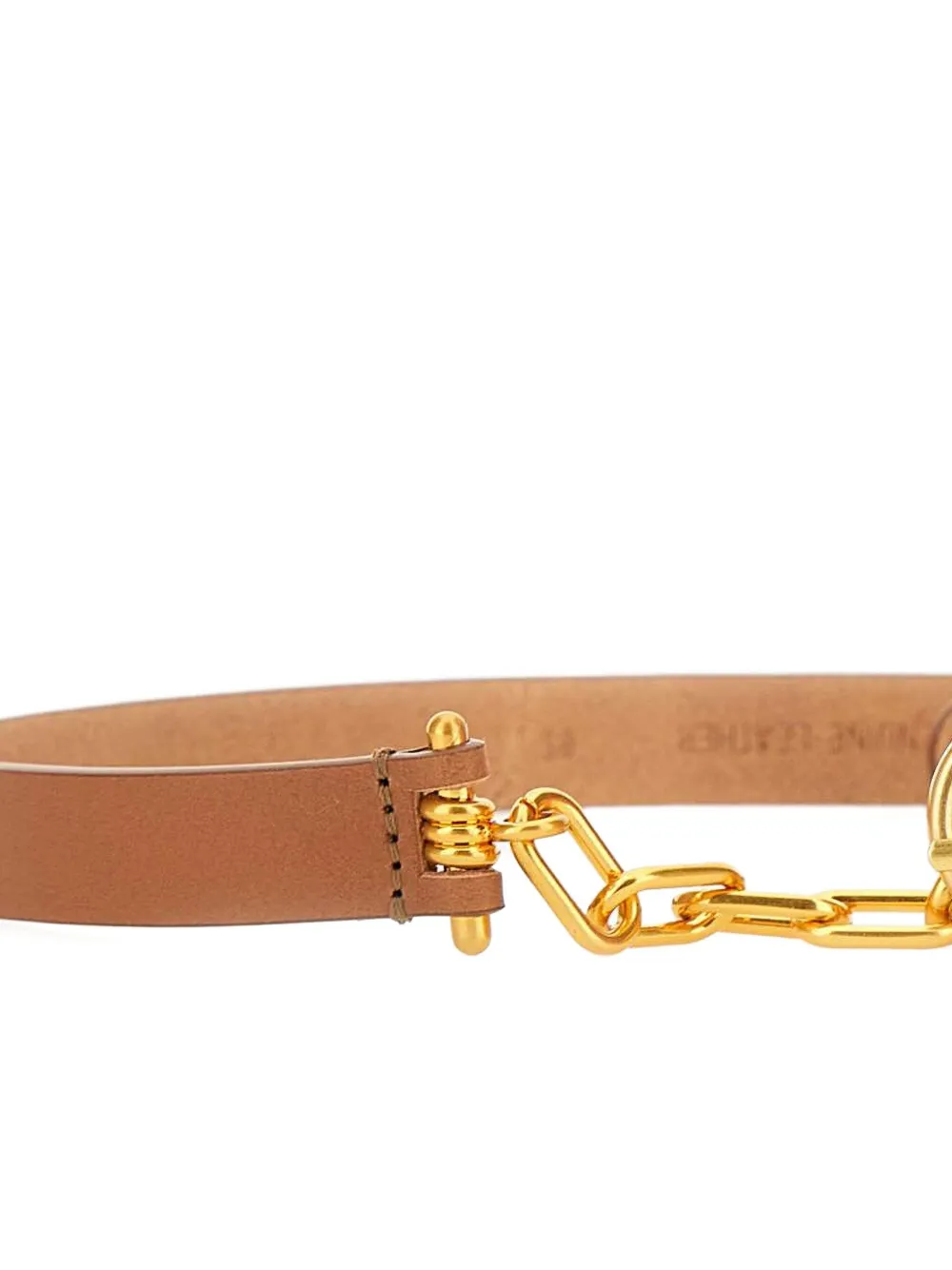 GIANNI CHIARINI Leren riem Bruin