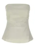 Faithfull the Brand linen top - White