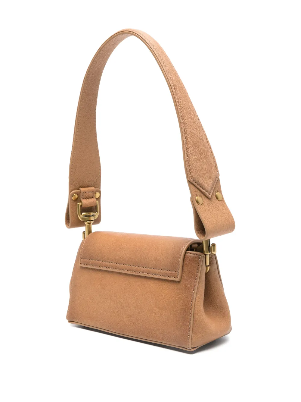 Vivienne Westwood Schoudertas met logoplakkaat Bruin