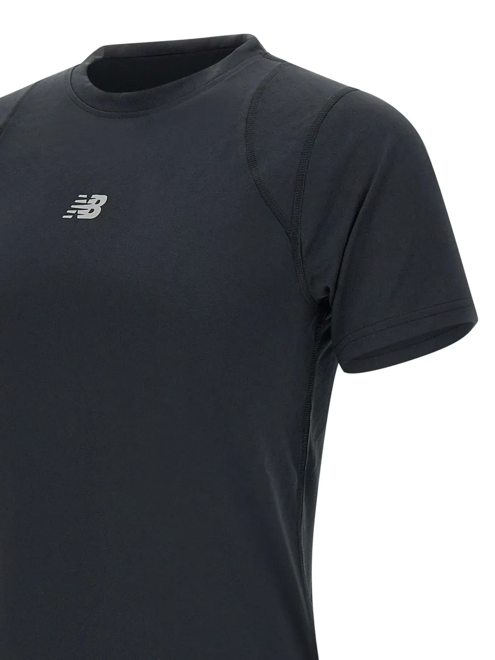 New Balance Jersey T-shirt Zwart