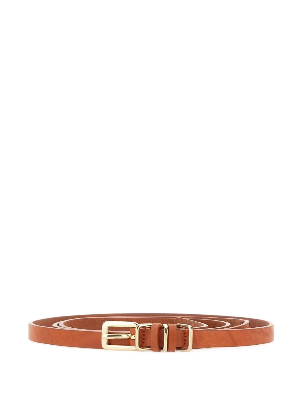 GIANNI CHIARINI Leren riem Bruin