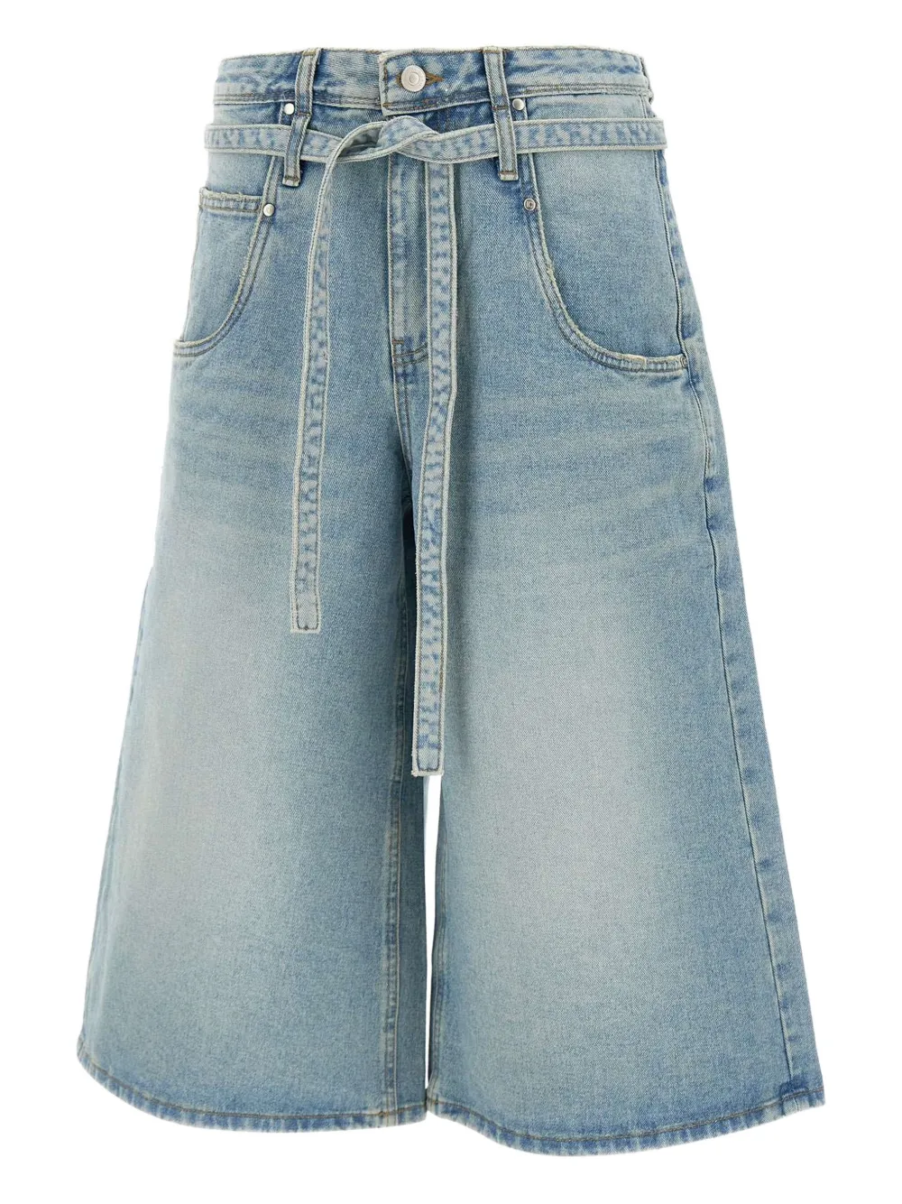 Low Classic Maxi-shorts Blauw
