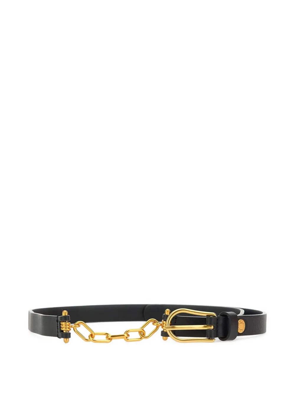 GIANNI CHIARINI チェーンディテール ベルト - ブラック GIANNI CHIARINI チェーンディテール ベルト - ブラック
