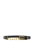 GIANNI CHIARINI chain link-detail belt - Black
