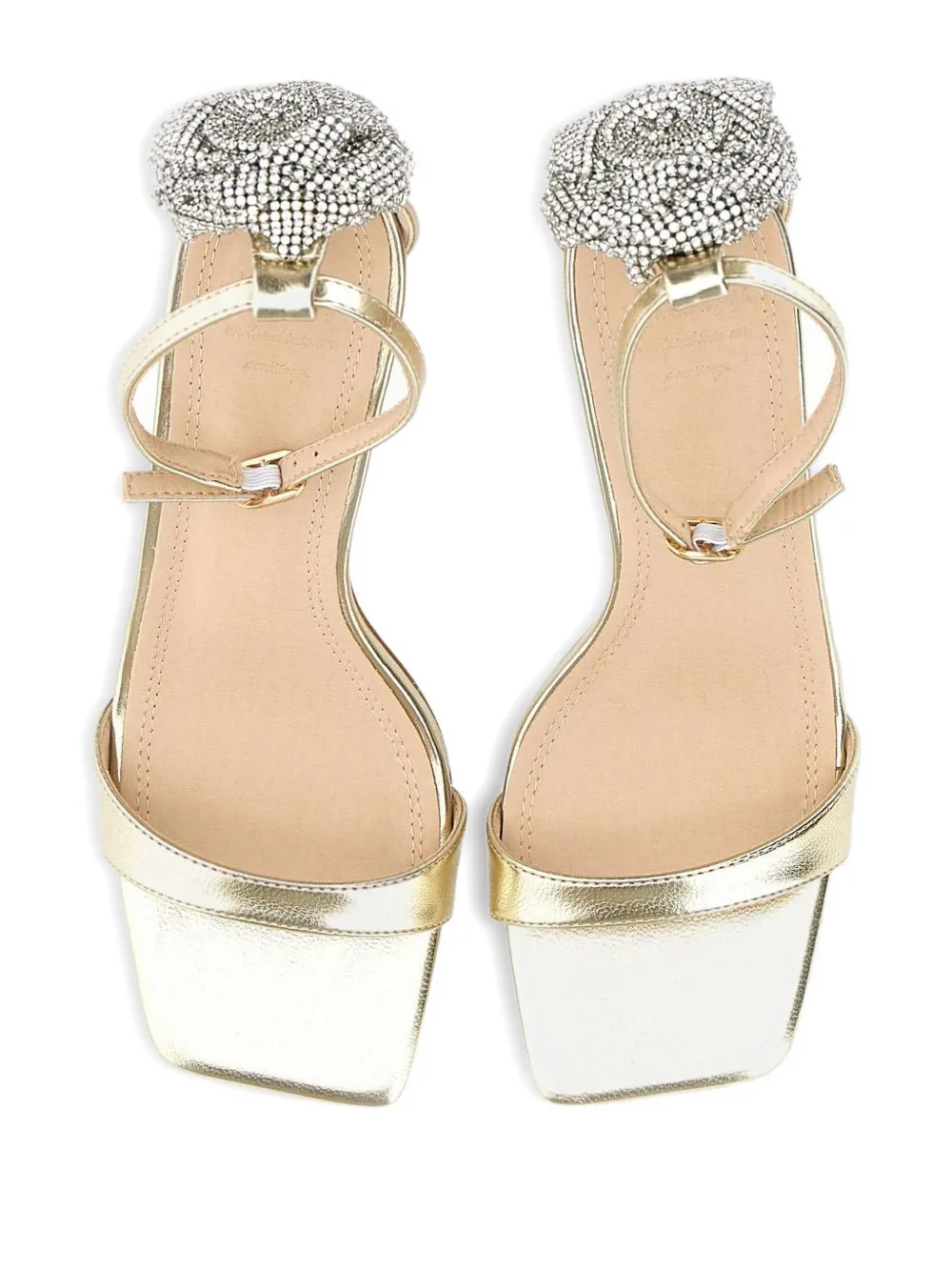 TWENTY FOURHAITCH 90mm Madrid sandals Gold