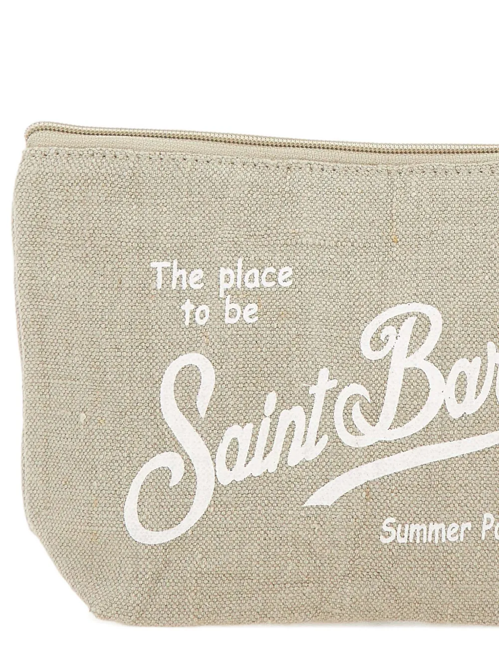 Mc2 Saint Barth Aline Clutch Bag In Neutral