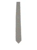 Barba patterned tie - Brown
