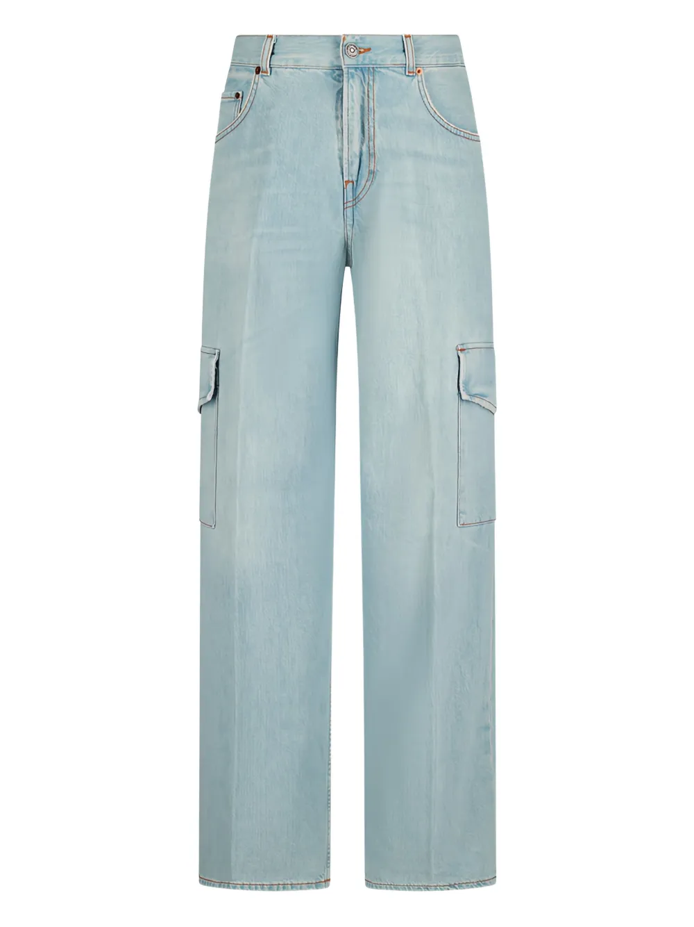 cargo pocket jeans