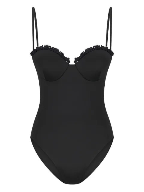 Magda Butrym crochet-trimmed swimsuit