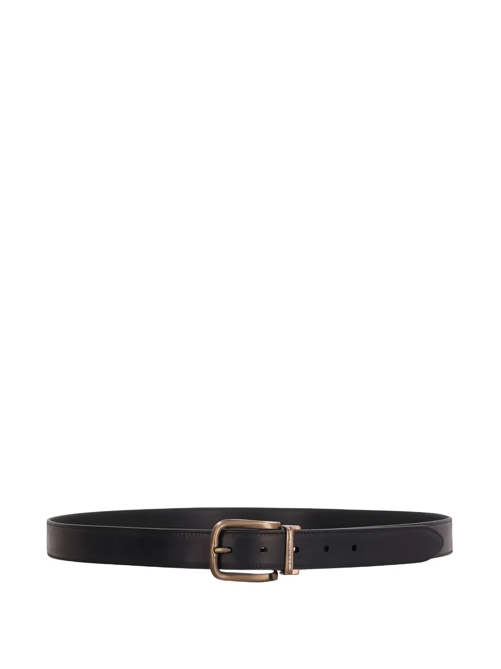 Dolce & Gabbana buckled leather belt Zwart