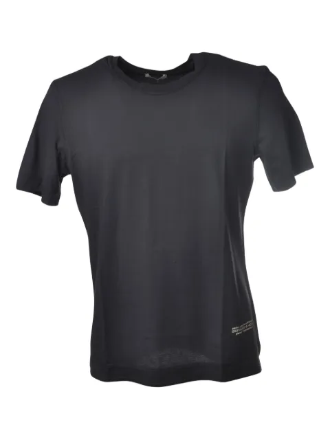 Paolo Pecora playera con cuello redondo y abertura lateral