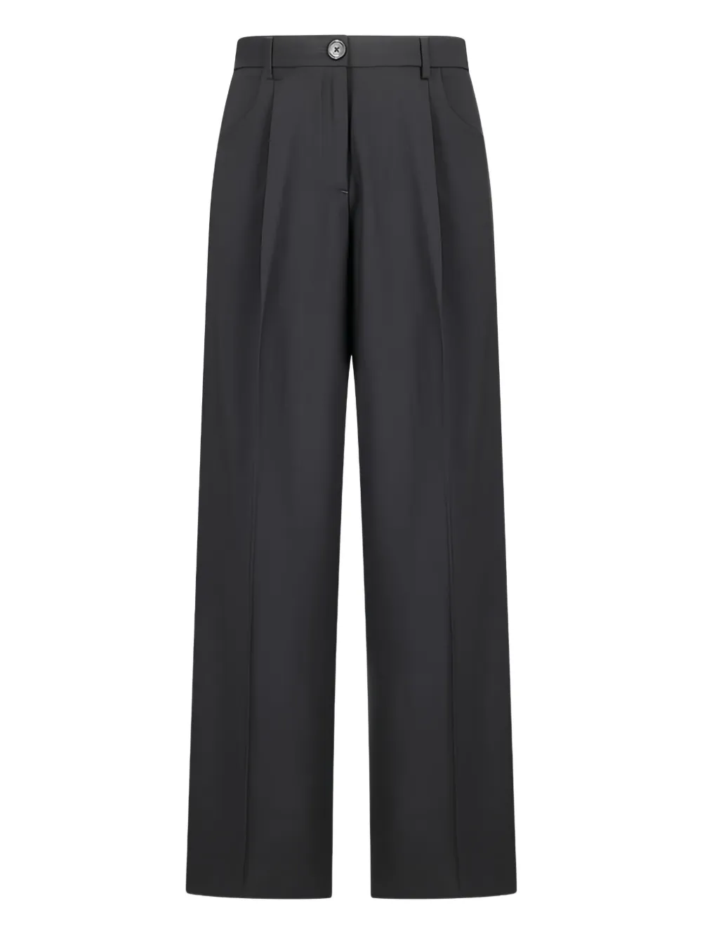 PT Torino pleated-front trousers Zwart