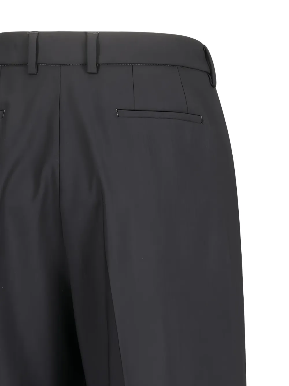 PT Torino pleated-front trousers Zwart