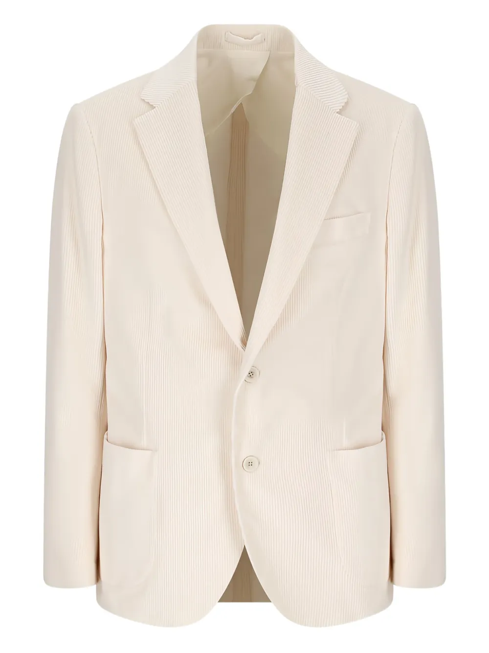 Lardini Ribfluwen blazer Beige