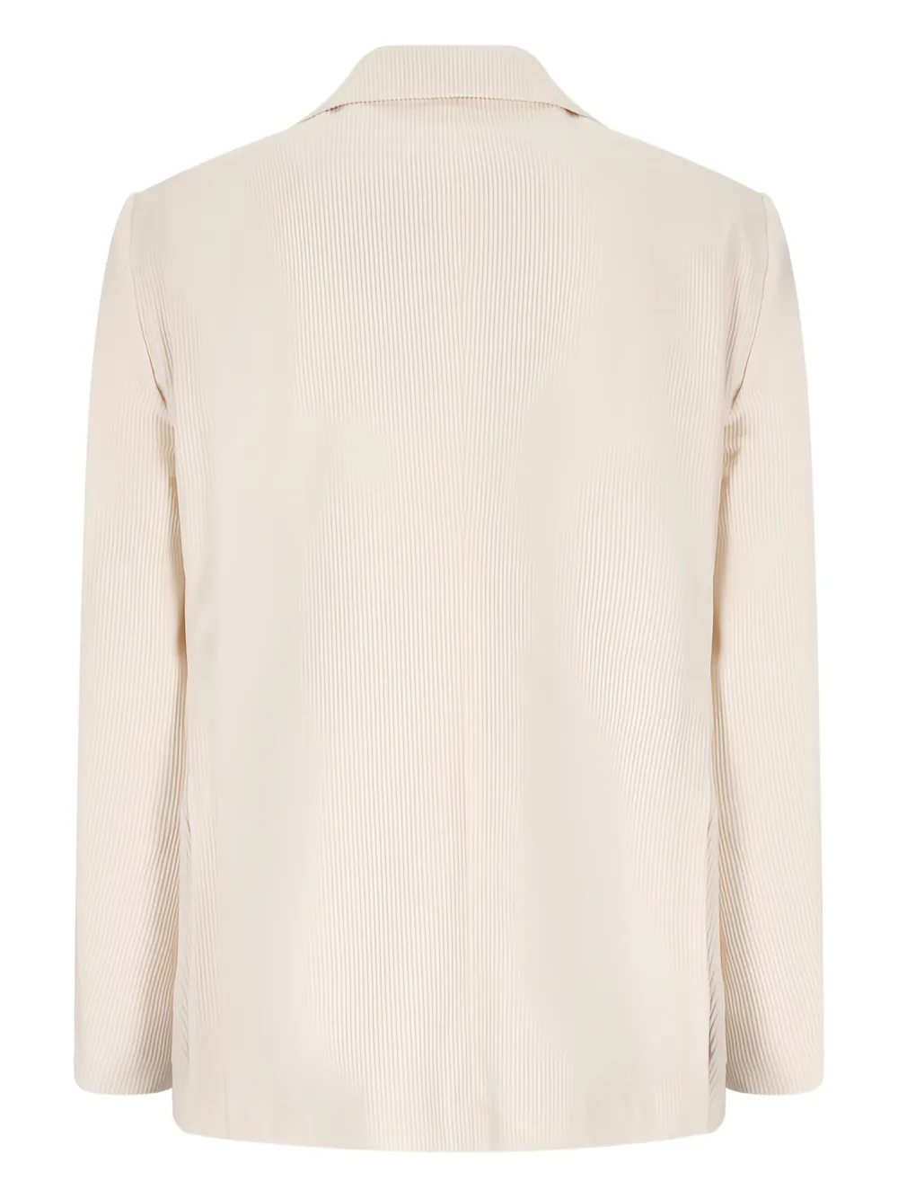 Lardini Ribfluwen blazer Beige