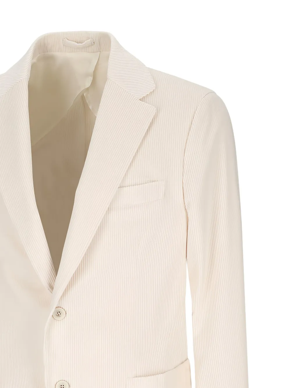 Lardini Ribfluwen blazer Beige