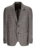 Lardini patch-pocket blazer - Brown