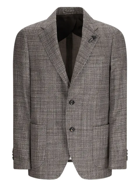 Lardini patch-pocket blazer