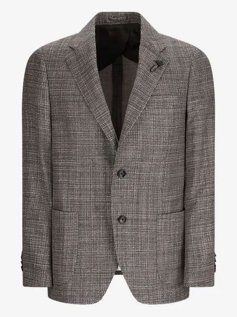 Lardini blazer con bolsillo de parche