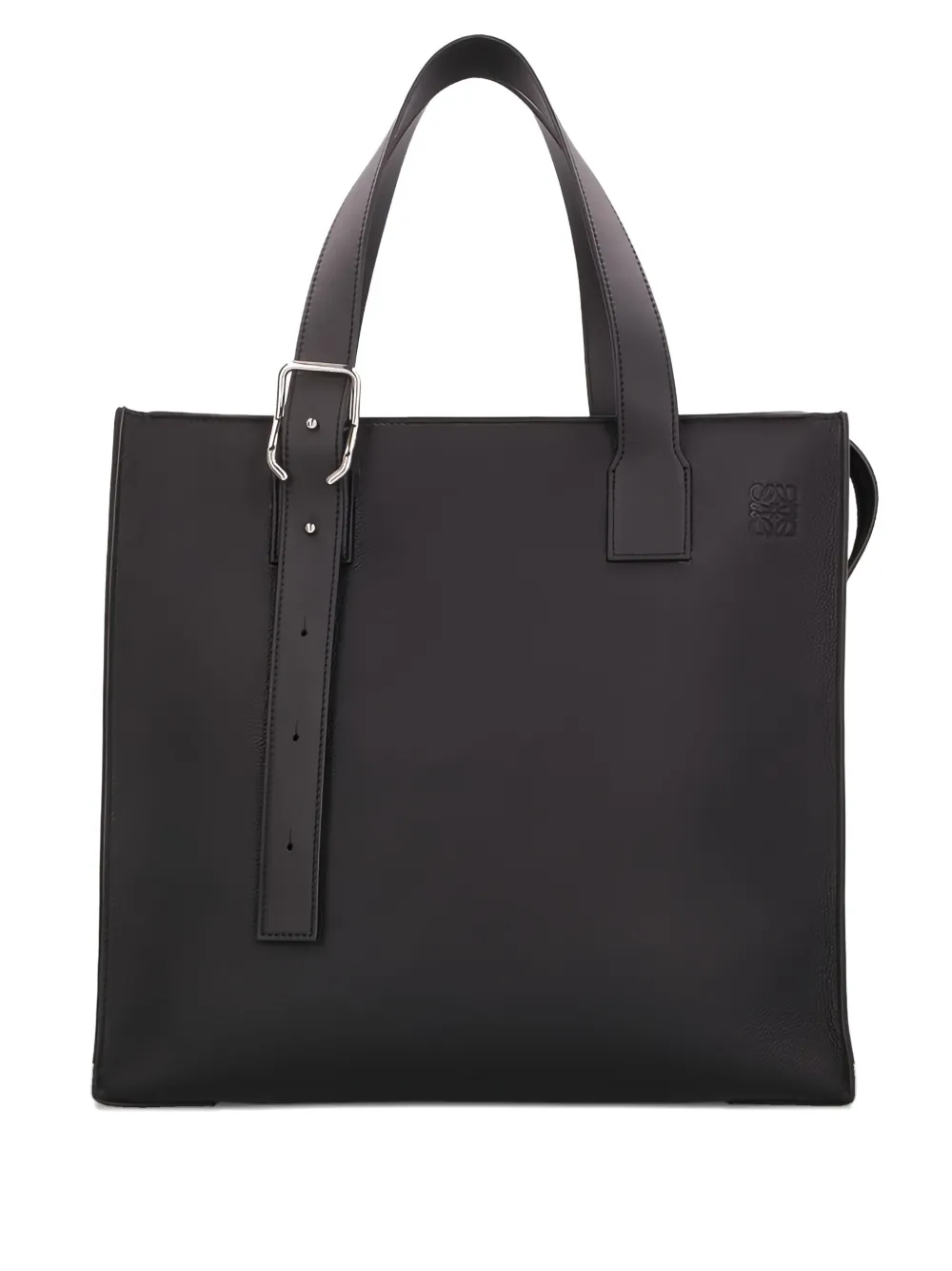 LOEWE leather tote bag | Black | Image 1