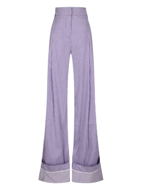 DES PHEMMES striped trousers