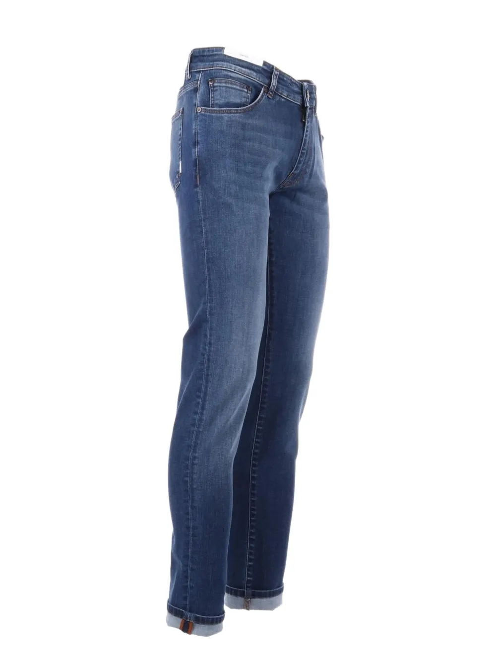 PT Torino Jeans van katoenblend Blauw
