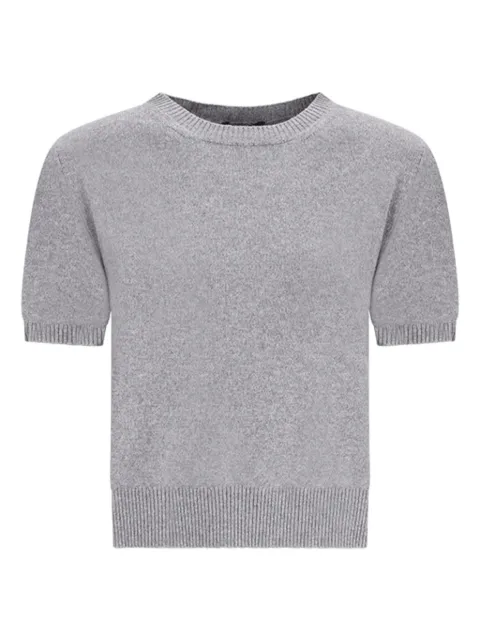 Canessa round neck short-sleeve top