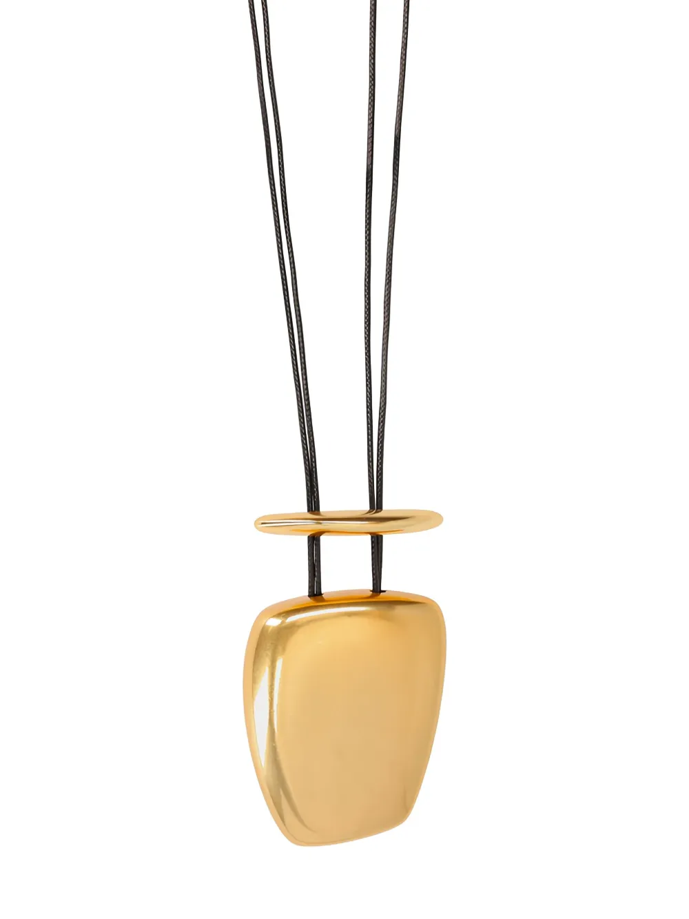 Max Mara Garenna halsketting met hanger - Zwart