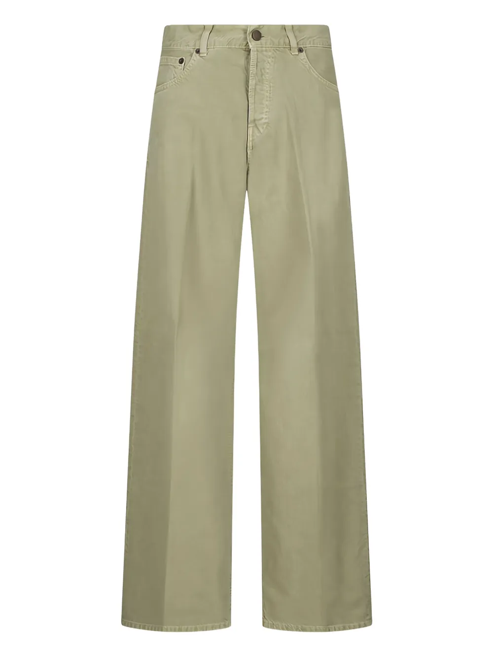 Haikure Bethany Wide-leg Jeans In Green
