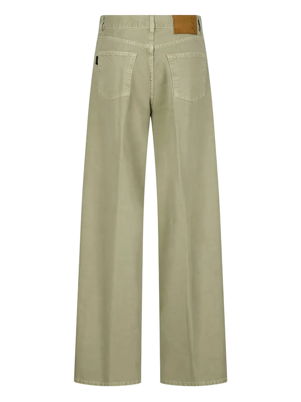 Haikure Bethany Wide-leg Jeans In Green