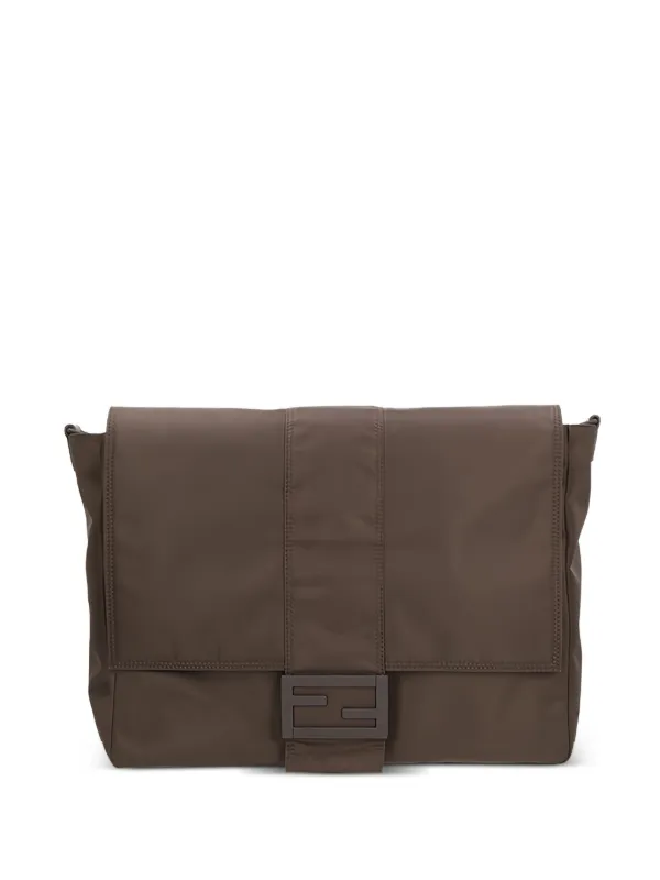 FENDI バゲット メッセンジャーバッグ | ブラウン | FARFETCH JP