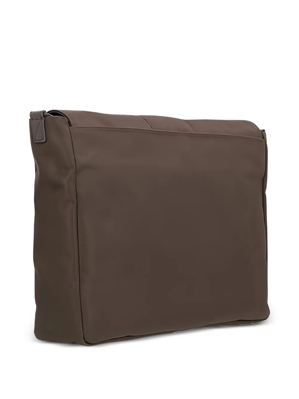 FENDI baguette messenger nylon bag - Bruin