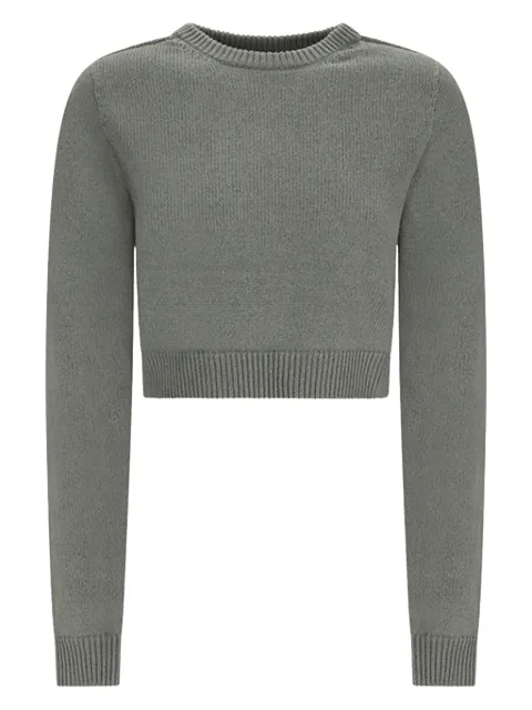 Canessa Magic Stone long-sleeve cropped sweater