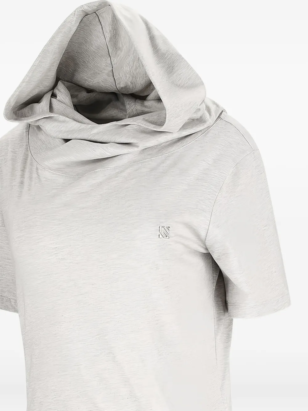 Giuseppe Di Morabito T-shirtjurk met capuchon Grijs