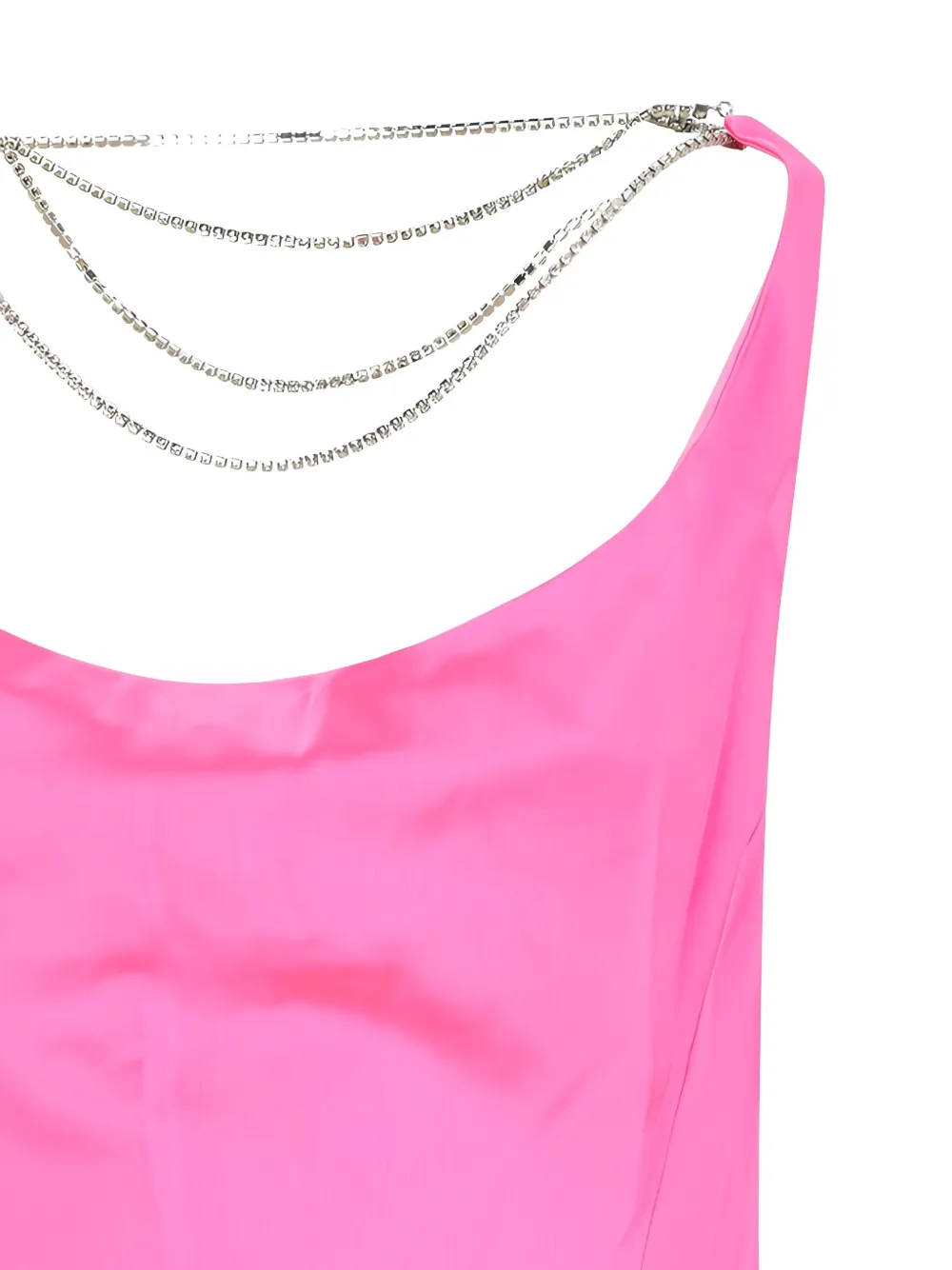 Retrofete Gedrapeerde jurk Roze