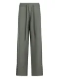 Canessa Janus elastic-waist trousers - Green